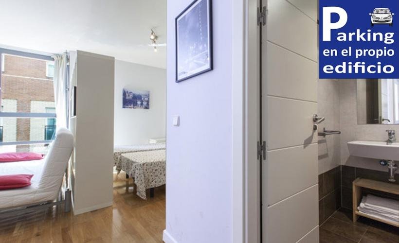 apartment from day apartment for rent for companies in Madrid Plaza Castilla